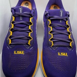 Nike Pegasus 41 Men's Purple and Yellow lsu Sneakers